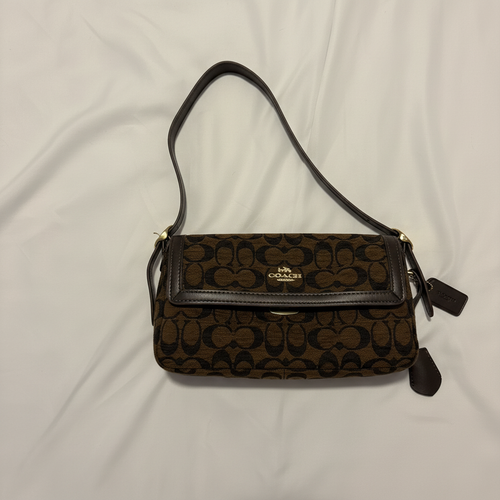 Coach Shoulder Bag Flat Lay Revised