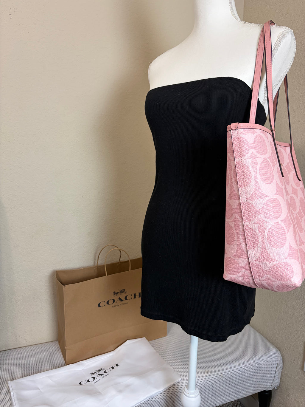Pink Coach Bag 3